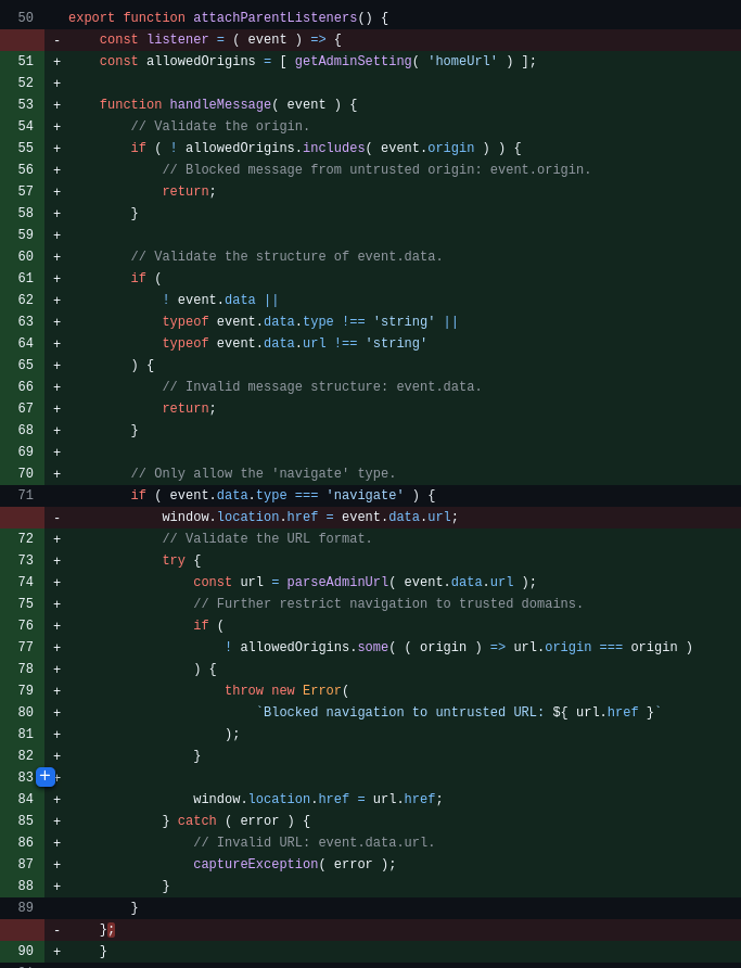Diff — so sánh thay đổi mã giữa bản vulnerable và bản patched